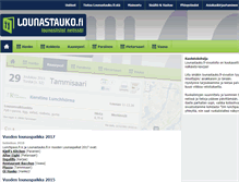 Tablet Screenshot of lounastauko.fi